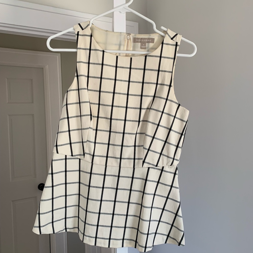 Banana Republic Peplum top